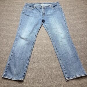 Bitten Sarah Jessica Parker Jeans Womens 20P‎ Light Wash Straight Leg Stretch